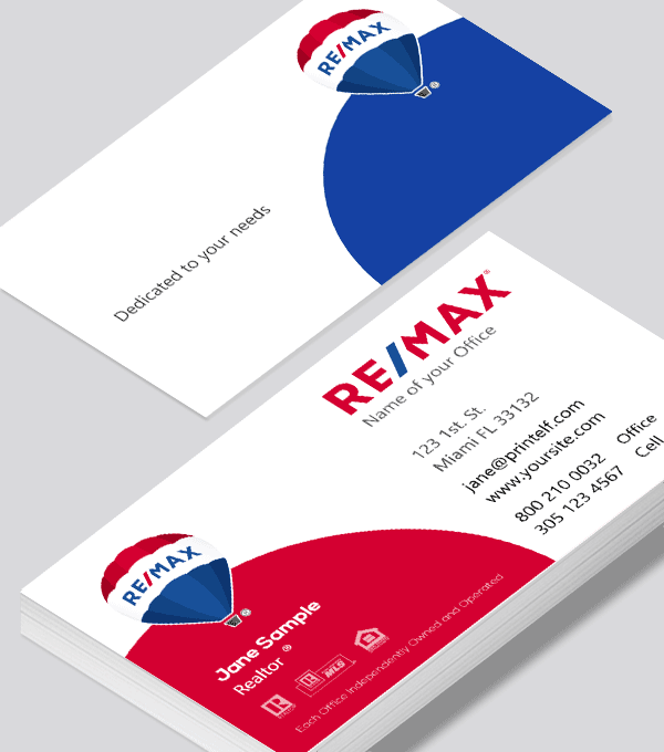 Remax Magnetic Business Cards