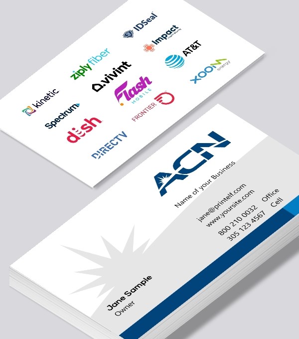  & Modern contemporary business card design - ACN Business