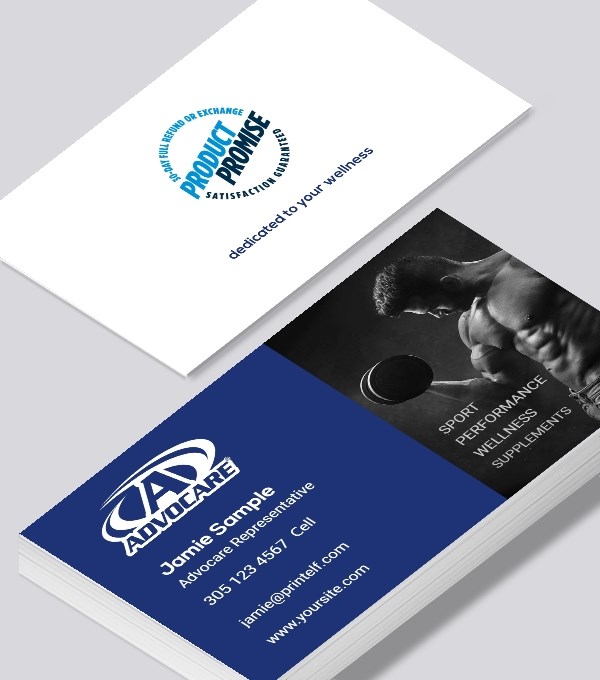  & Modern contemporary business card design - Advocare Wellness