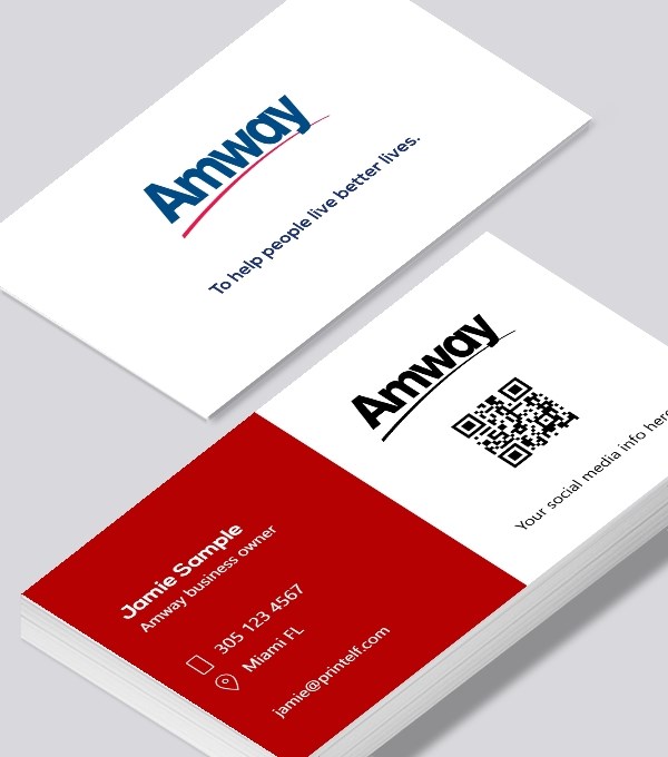  & Modern contemporary business card design - Amway-Business-Owner