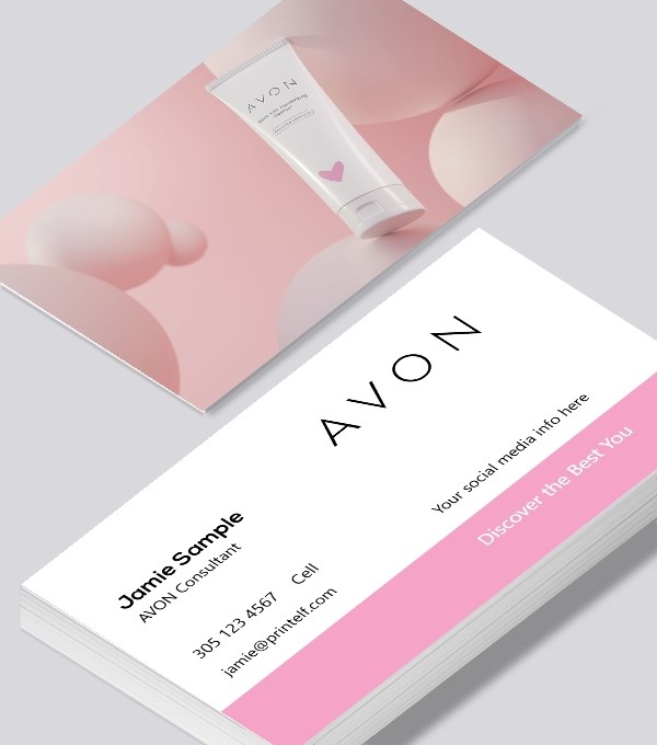  & Modern contemporary business card design - AVON Consultant