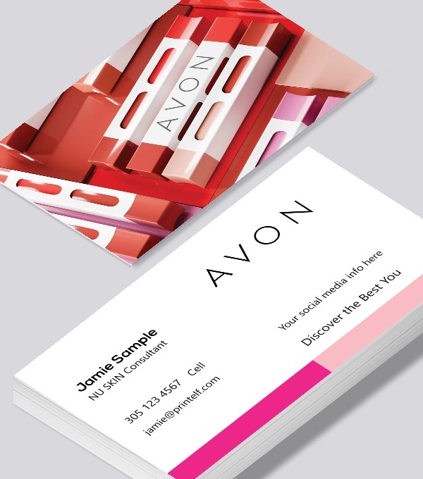  & Modern contemporary business card design - AVON-Member