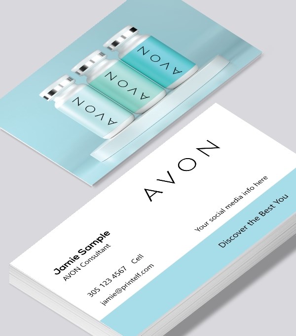  & Modern contemporary business card design - AVON Professional