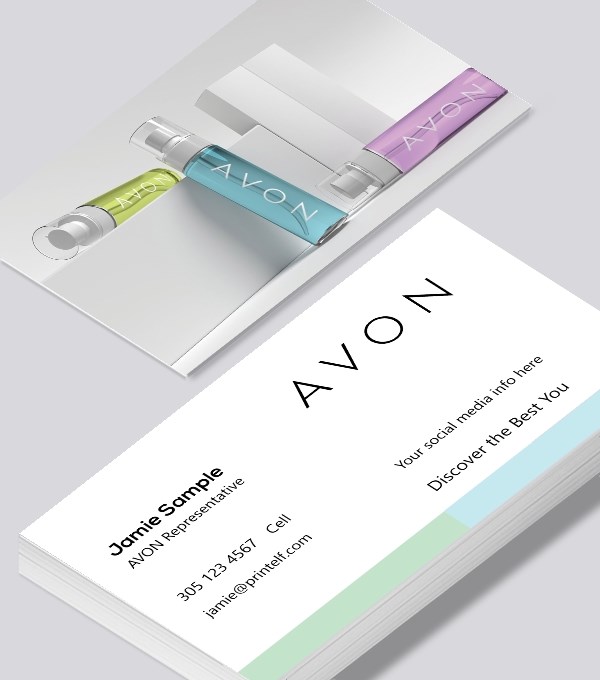  & Modern contemporary business card design - AVON Representative