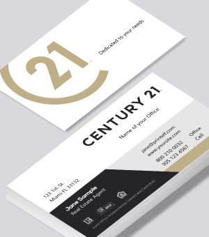 Century 21 Modern Agent business card