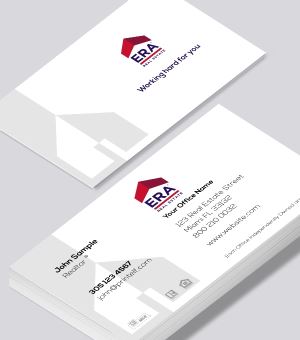 ERA Real Estate residentila and commercial  business card