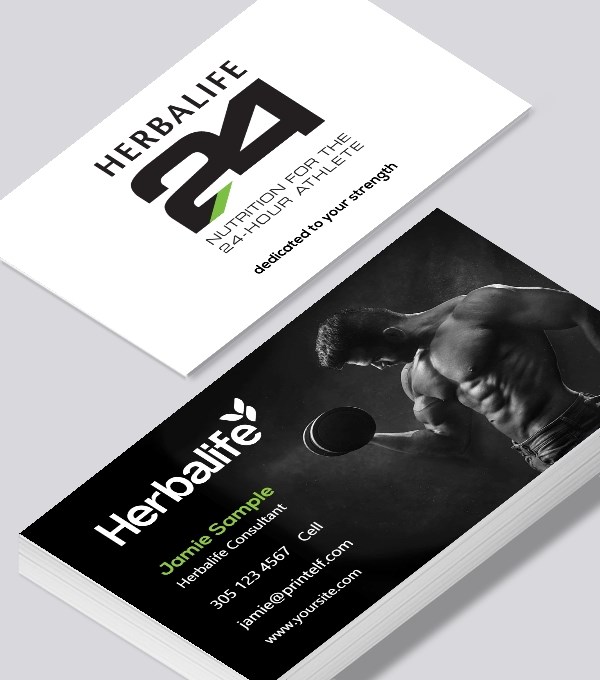  & Modern contemporary business card design - Herbalife Power