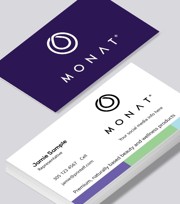  & Modern contemporary business card design - Monat difference