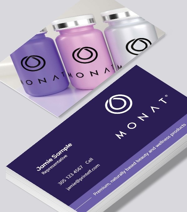  & Modern contemporary business card design - Monat premium nature