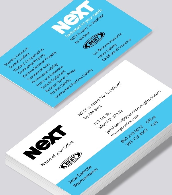  & Modern contemporary business card design - NEXT highly rated