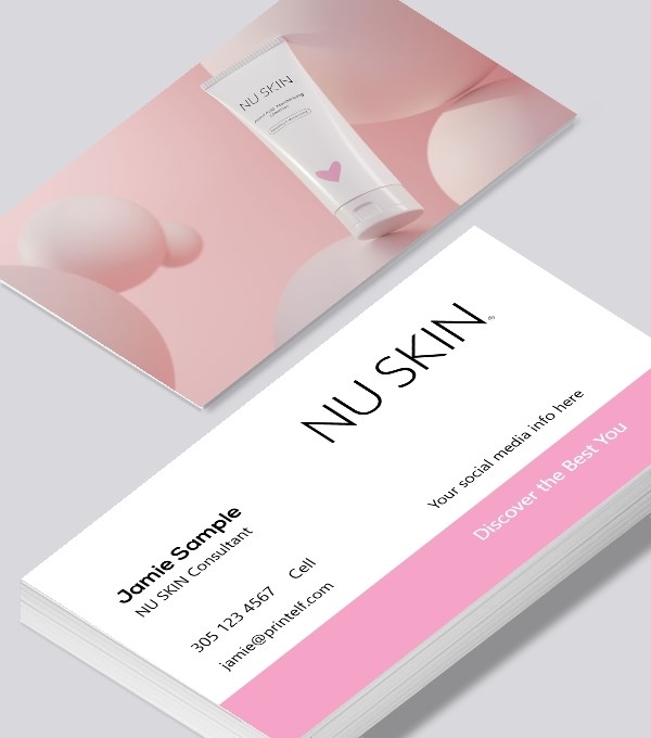  & Modern contemporary business card design - Nu Skin Discover