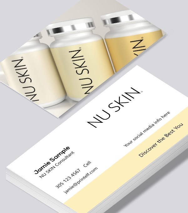  & Modern contemporary business card design - NU SKIN-Professional