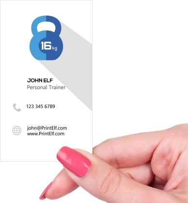 Hand holding business card -  Personal-Trainer-2-business-card