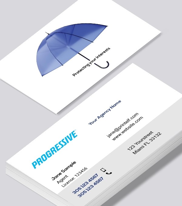  & Modern contemporary business card design - Progressive-networking