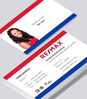 Remax business card classic with photo