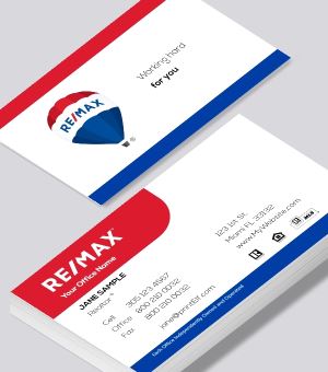 Remax corporate business card